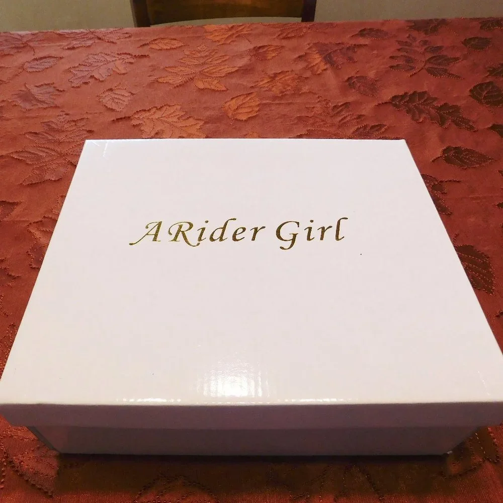 A Rider Girl Colleen Burnished Brown Western Booties - 7 (NEW) - Picture 4 of 4